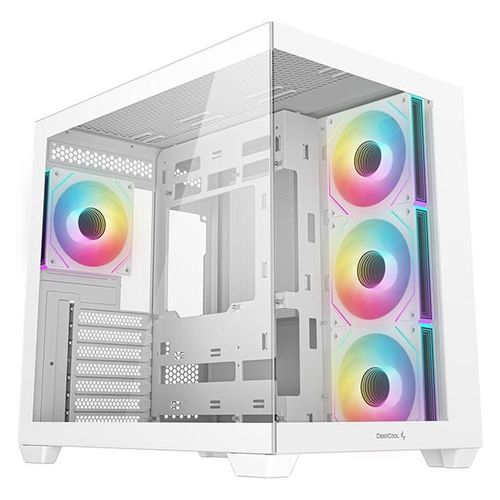 DeepCool CG530 4F WH Midi Tower Blanc