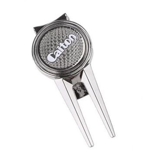 2x Cadeau De Réparation De Gazon D'outil En Alliage De Zinc Pour Le Golf Yd1321