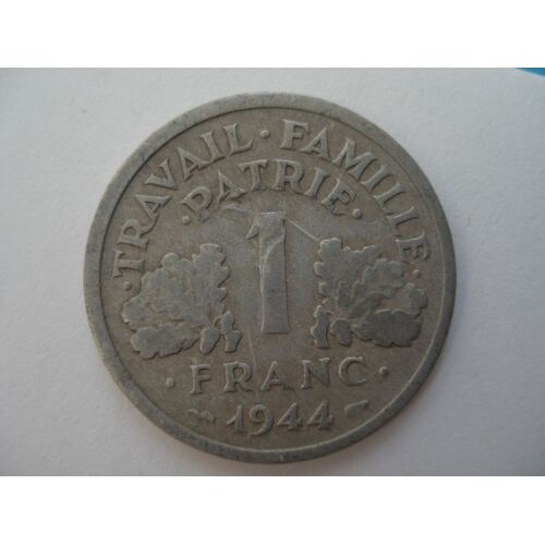 1 Franc Francisque Légère - 1944