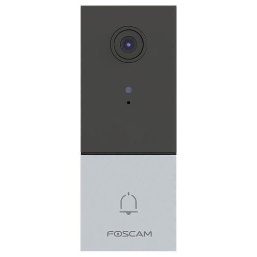Foscam VD1 système vidéophone 4 MP Noir, Argent