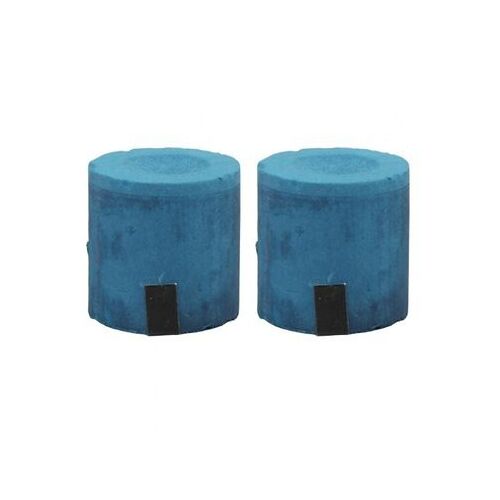 Craie De Billard Bleue En Vrac, 2 Pièces, Queue Ronde, Cône De Piscine Yd807