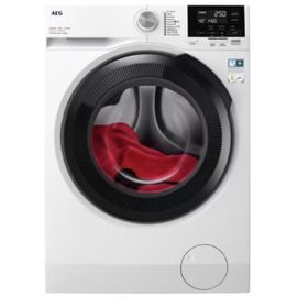AEG Series 7000 LWR7194M4B machine à laver avec sèche linge Pose libre chargement frontal Blanc D