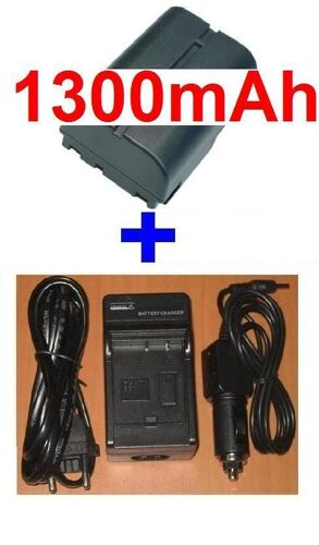 Chargeur + Batterie Pour JVC GR-4000US, GR-D73 **1300mAh**