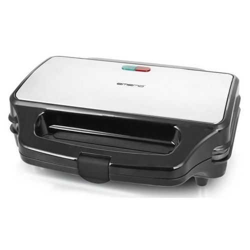 Emerio ST-109562.17 gaufrier et appareil à croque-monsieur 900 W Noir, Argent