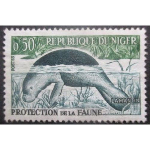 Niger N°96a Lamantin Oblitéré