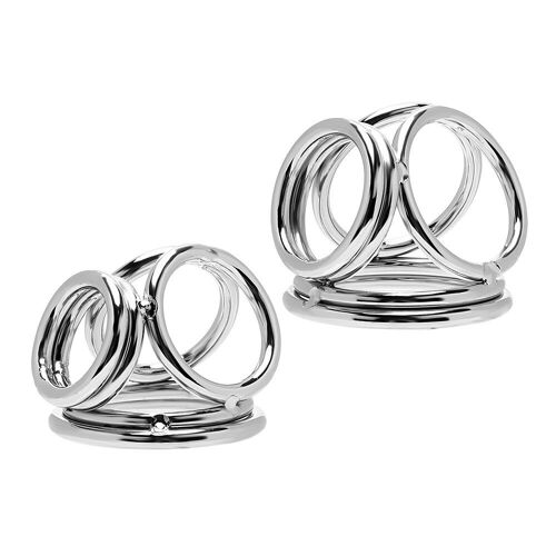 Anneaux De Pénis En Acier Inoxydable, Jouets Sexuels Pour Hommes, Dispositif De Chasteté Masculin, Retarde L'éjaculation, Quatre Cages
