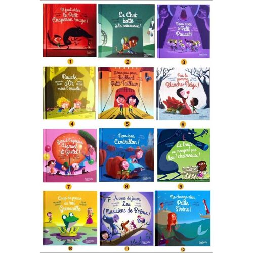 Contes - Tomes 1 À 16 Par Alexandre Jardin Et Hervé Le Goff Chez Hachette Jeunesse Pour Mcdonald'S - 2015