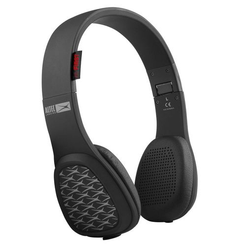 Altec Lansing Avenue - Casque Noir bluetooth 3.0 EDR - 36 mm - 115db - Micro - Bouton volume - Portée 10m - Autonomie 9/10h