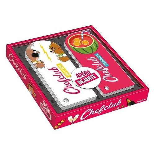 Coffret Apéro Déjanté - Avec 1 Éventail Avec Les Recettes Emblématiques De Chefclub Et 1 Éventail Avec Plus De 250 Quiz Délirants !