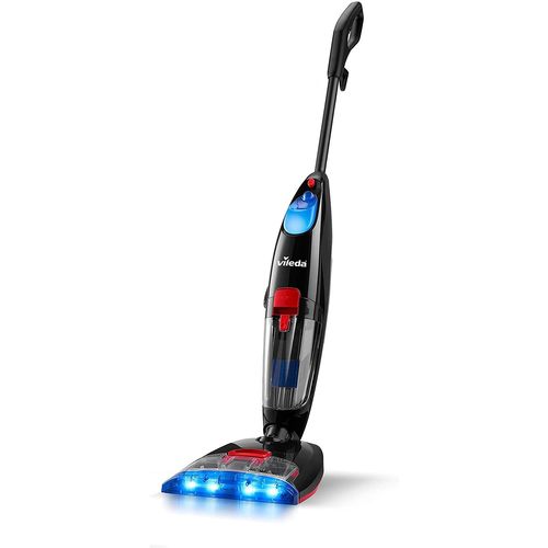 Vileda JetClean Aspirateur Laveur 3-en-1 Aspire, Nettoie et Sèche les Sols