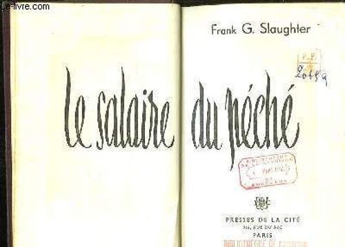 Le Salaire Du Péché.