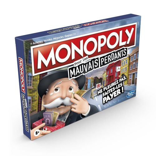 Monopoly Mauvais Perdants - Jeu De Plateau - Version Française