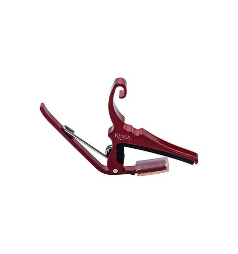 Kyser Kg6ra - Capodastre Quick-Change Guitare Acoustique - Ruby Red