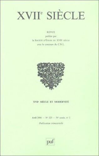 Dix Septieme Siecle 2004 N 223