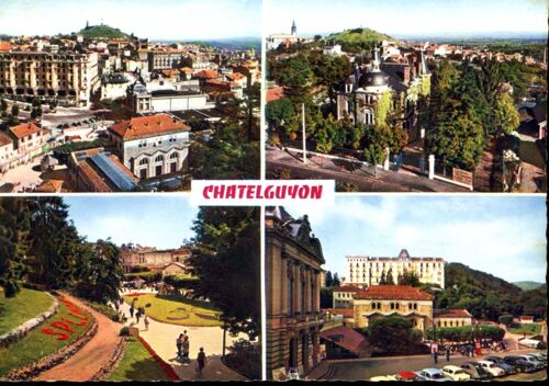 Carte Postale De Chatelguyon (Puy De Dôme) 4 Vues (Réf.103.114)