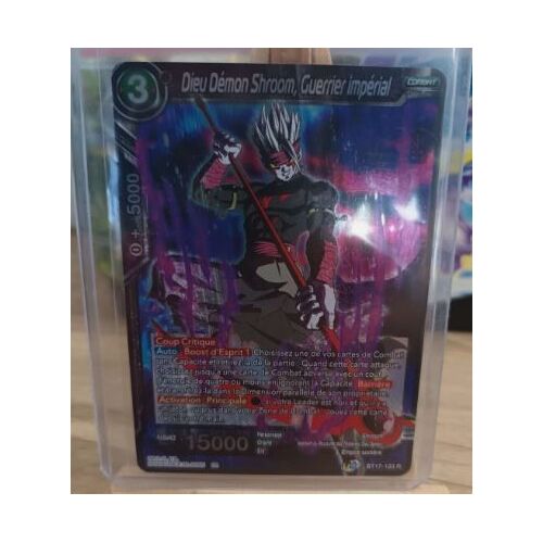 Dragon Ball Bt17 123 Dieu Démon Shroom Guerrier Impérial