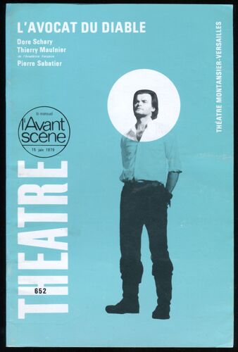 L'avocat Du Diable (Dore Schary) - 1979 - Avant-Scène Théâtre N° 652