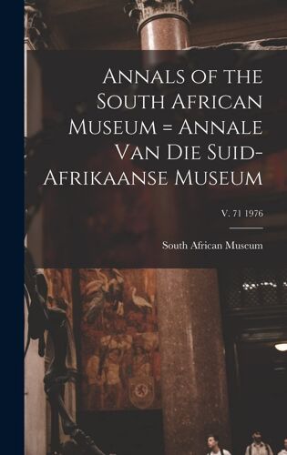 Annals Of The South African Museum