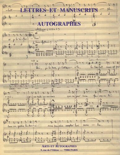 Catalogue Galerie Arts Et Autographes N° 23