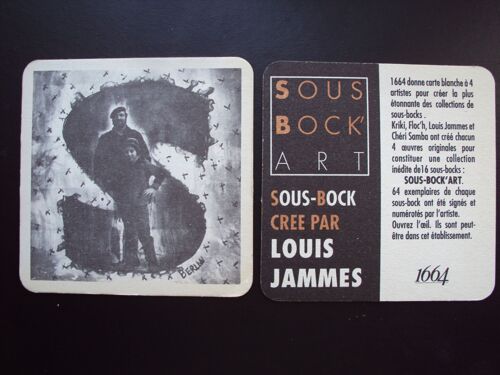 Sous-Bock' Art 1664 Kronenboug Créé Par Louis James ( S )