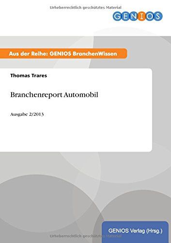 Branchenreport Automobil