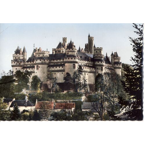 Le Château De Pierrefonds, Angle Nord, Au Centre, La Tour Godefroy.