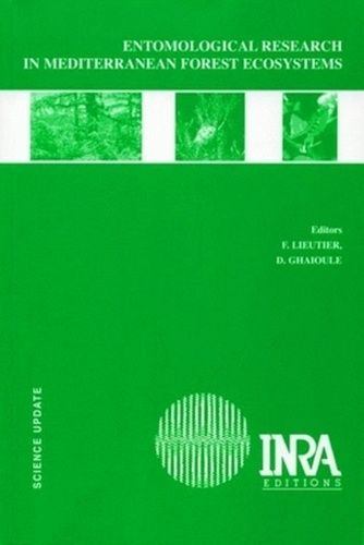 Entomological Research In Mediterranean Forest Ecosystems