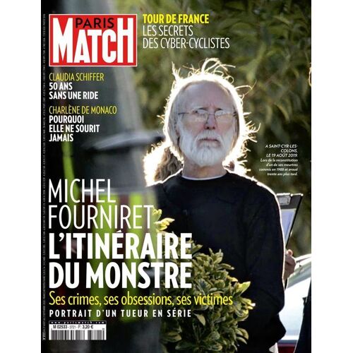 Paris Match N° 3721 Du 27 Août Au 2 Septembre 2020 , Michel Fourniret , L Itineraire D Un Monstre