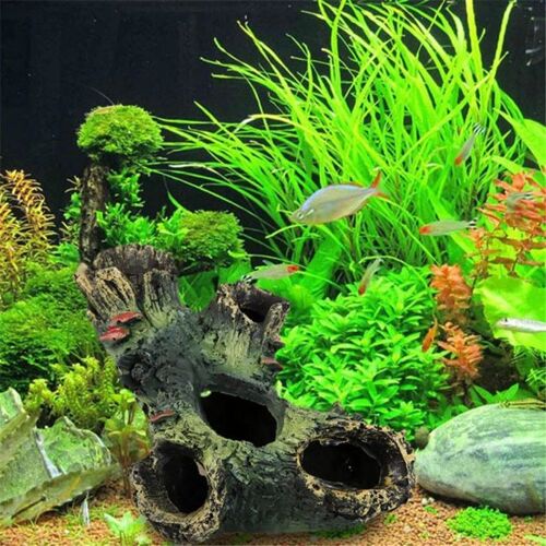 Bole En Résine Pour Aquarium Décoration De Tronc En Laiton En Vogue Réservoir De Poissons Jan19 Extraordinaire