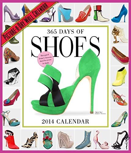 365 Days Of Shoes 2014 Wall Calendar