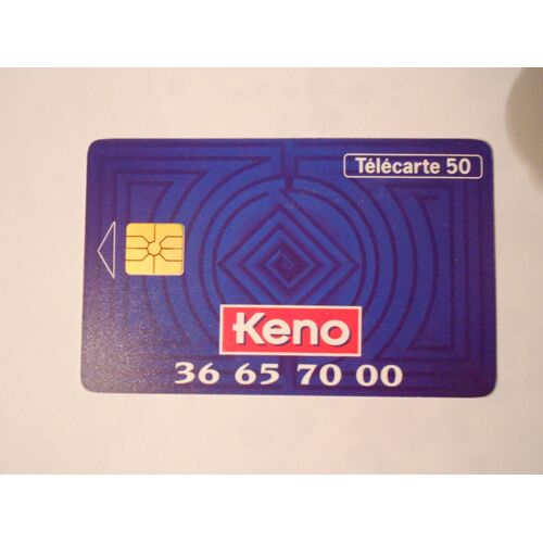 Carte Téléphonique Keno