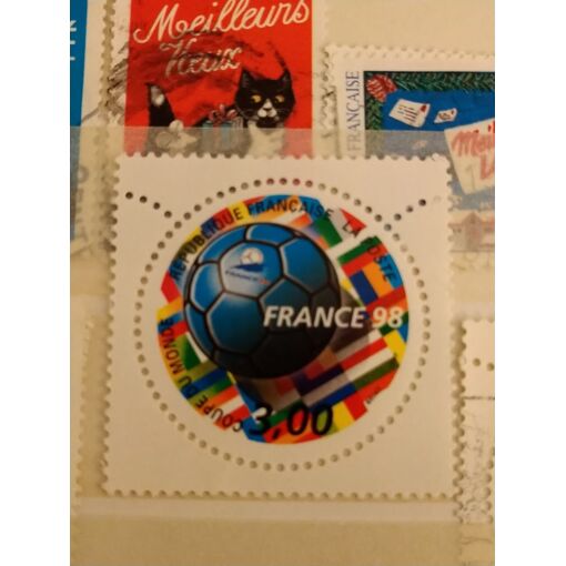 Ballon De Foot Collector Coupe Du Monde 1998 - Neuf Sous Vide Jamais Gonflé