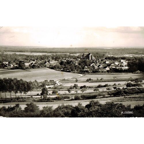 Carte Postale Ancienne, France, Yonne ( 89 ), Saint Florentin, Vue Panoramique