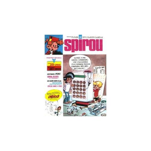 Spirou 1916  Genial Olivier Pierret Harley Davidson Wla 45 Des Loups Et Des Aigles  Dennis La Menace