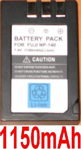 Batterie Pour FUJIFILM FUJI NP-140 NP140 FinePix S100FS S100 S200 S200EXR S205EXR **1150mAh**