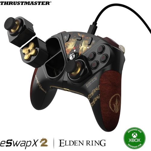 Manette Thrustmaster Eswap X2 Elden Ring Shadow Of The Erdtree Pour Xbox Series X|S Et Pc
