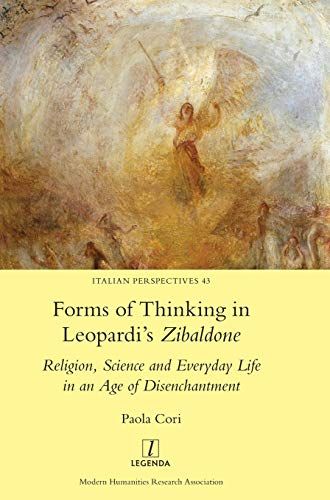 Forms Of Thinking In Leopardi's Zibaldone