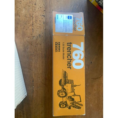 Engin De Chantier Trancheuse Trancher 760 Case Modéle 2966 Conrad -Conrad-Conrad