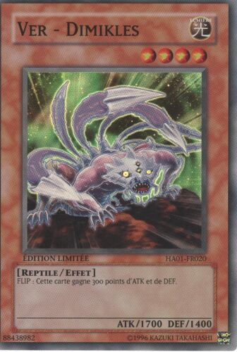Carte Yu-Gi-Oh! "Ver - Dimikles" Super Rare Ha01-Fr020