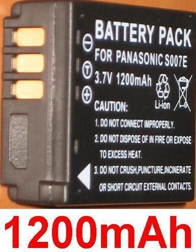 Batterie appareil photo PANASONIC DMW-BCD10 CGA-S007 PS007