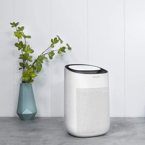 Déshumidificateur purelight avec 2 niveaux et jusqu'à 25 m2 blanc