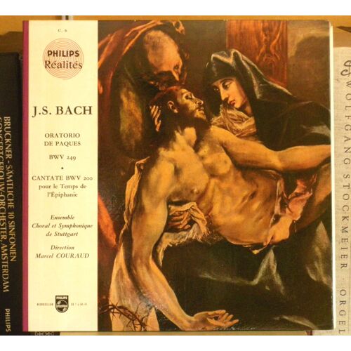 Oratorio De Paques Bwv 249 / Cantate Bwv 200  - F.Sailer  M.Bence  Werner S.Braun  A.Messthaler Marcel Couraud