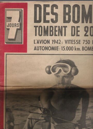 7 Jours  N° 47 : Des Bombes Tombent De 20000 Metres