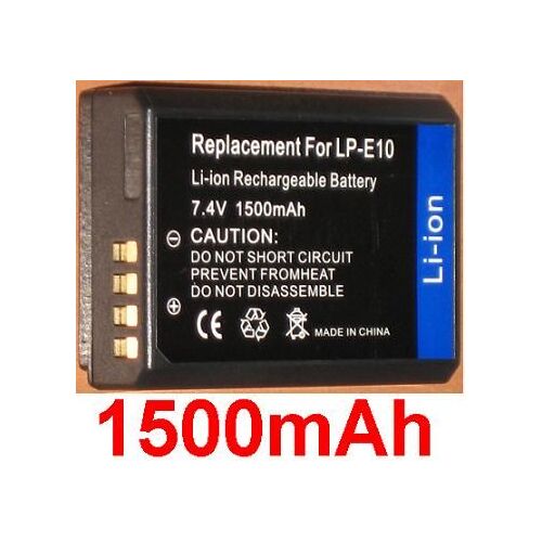 Batterie Camescope Canon Eos 1100d, Eos Kiss X50, Eos Rebel T3 -