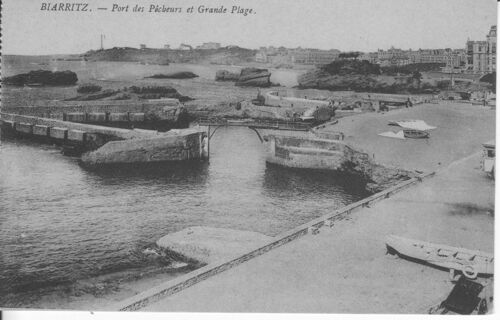 Biarritz - Port Des Pêcheurs Et Grande Plage - Tbe - Réf 062 024