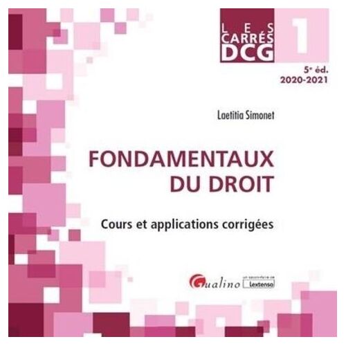 Dcg 1 Fondamentaux Du Droit