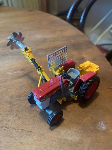 Tracteur Massey Ferguson 165 Tracteur Avec Scie Gorgi Toys 73 Modèle Original Sans Boîte Made Invgb-Corgi
