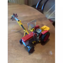 Tracteur Massey Ferguson 165 Tracteur Avec Scie Gorgi Toys 73 Modèle Original Sans Boîte Made Invgb-Corgi