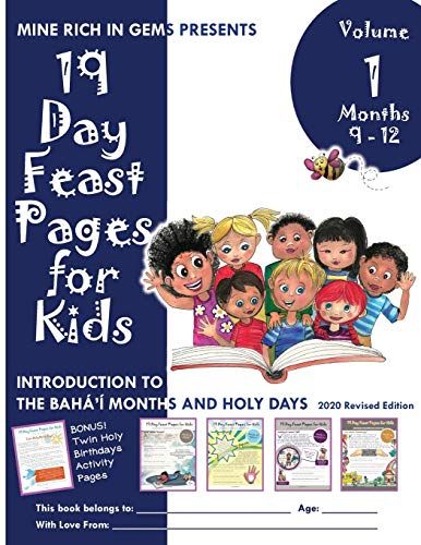 19 Day Feast Pages For Kids Volume 1 / Book 3