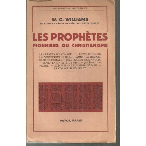 Les Prophètes.